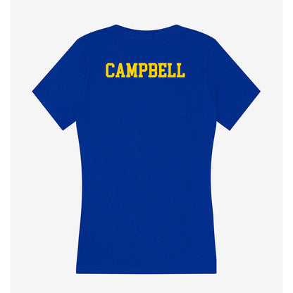 Delaware - NCAA Cheerleading : Macy Campbell - Women's V-Neck T-Shirt-1