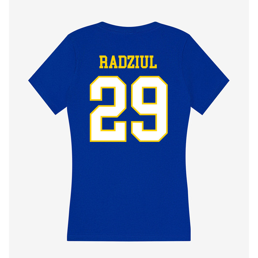 Delaware - NCAA Women's Lacrosse : Kennedy Radziul - Women's V-Neck T-Shirt-1