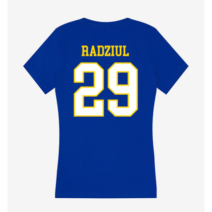 Delaware - NCAA Women's Lacrosse : Kennedy Radziul - Women's V-Neck T-Shirt-1
