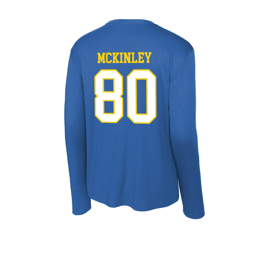 Delaware - NCAA Football : Matthew McKinley - Activewear Long Sleeve T-Shirt-1