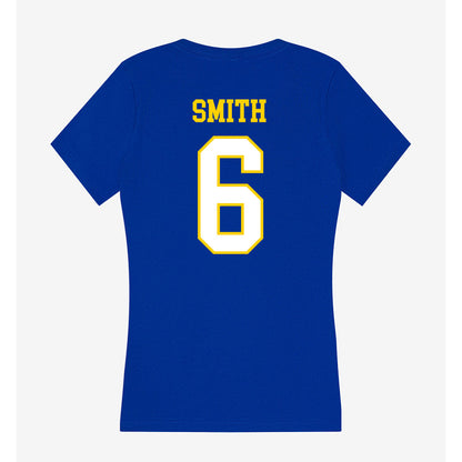 Delaware - NCAA Men's Soccer : Sean Smith - Women's V-Neck T-Shirt-1