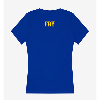 Delaware - Dance Team : Taylor Fry - Women's V-Neck T-Shirt-1