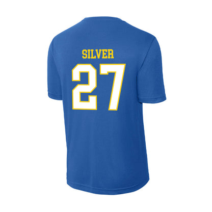 Delaware - NCAA Football : Jo Silver - Activewear T-Shirt-1