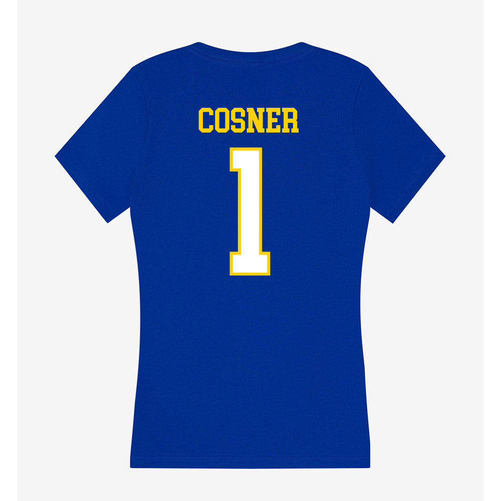 Delaware - NCAA Women's Field Hockey : lily cosner - Women's V-Neck T-Shirt-1