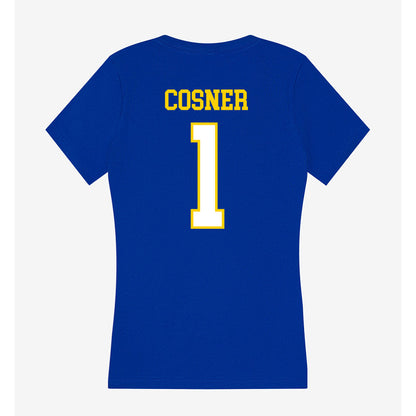 Delaware - NCAA Women's Field Hockey : lily cosner - Women's V-Neck T-Shirt-1