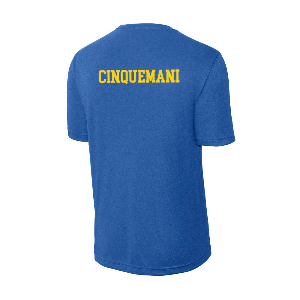 Delaware - NCAA Cheerleading : Gwen Cinquemani - Activewear T-Shirt-1