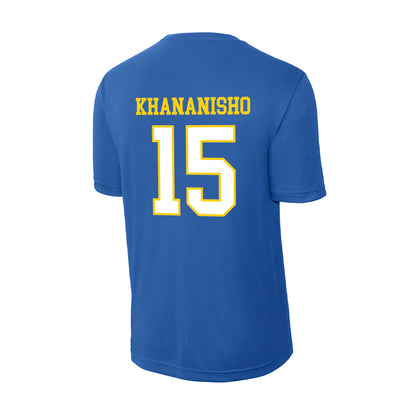 Delaware - NCAA Women's Soccer : Rianna Khananisho - Activewear T-Shirt-1