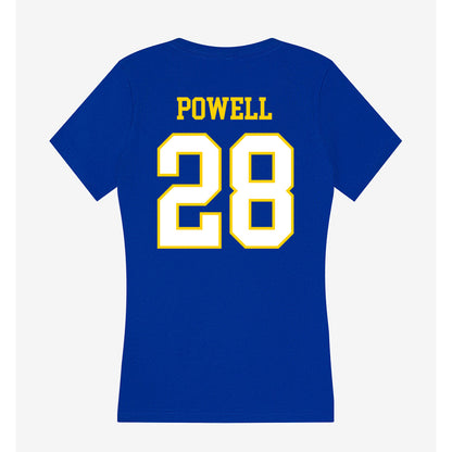 Delaware - NCAA Football : NaKeem Powell - Women's V-Neck T-Shirt-1