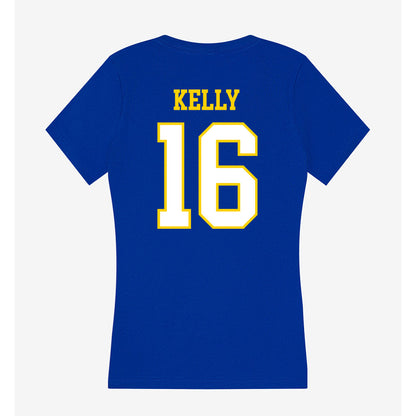 Delaware - NCAA Men's Soccer : Colin Kelly - Women's V-Neck T-Shirt-1