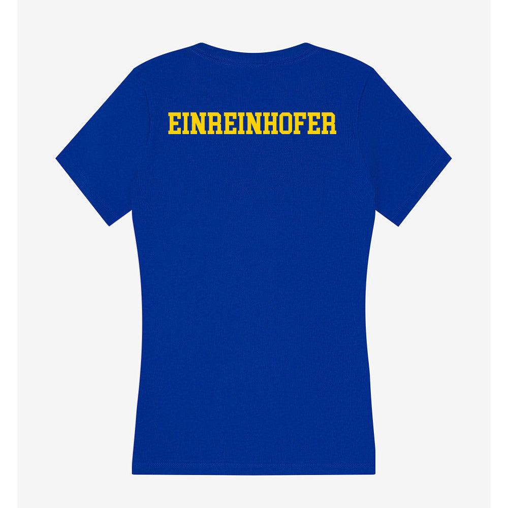 Delaware - NCAA Women's Cross Country : delana einreinhofer - Women's V-Neck T-Shirt-1