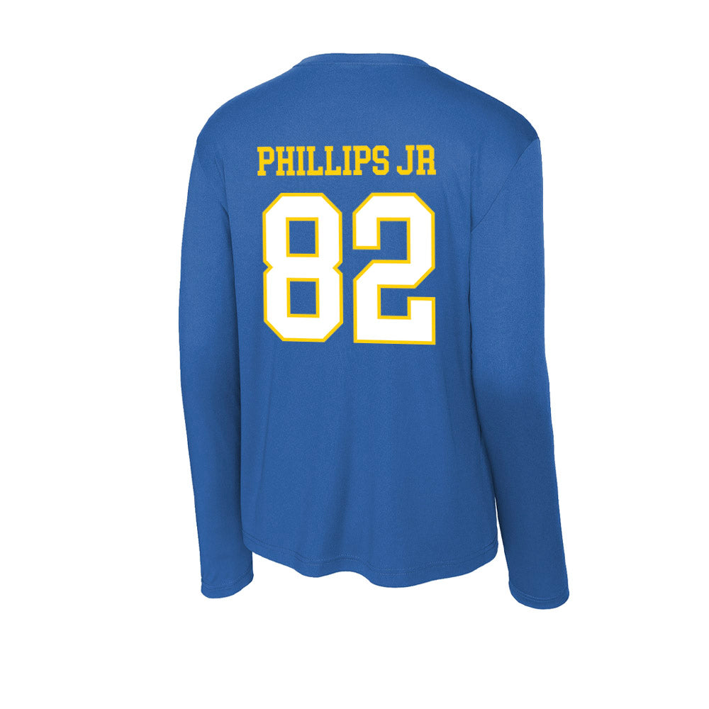 Delaware - NCAA Football : Derrick Phillips Jr - Activewear Long Sleeve T-Shirt-1