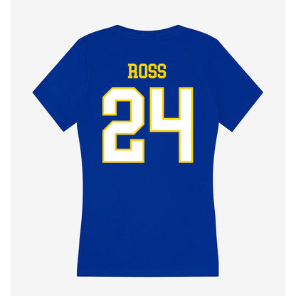 Delaware - NCAA Football : Jalen Ross - Women's V-Neck T-Shirt-1