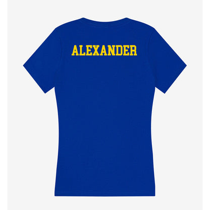 Delaware - NCAA Cheerleading : Caitlyn Alexander - Women's V-Neck T-Shirt-1