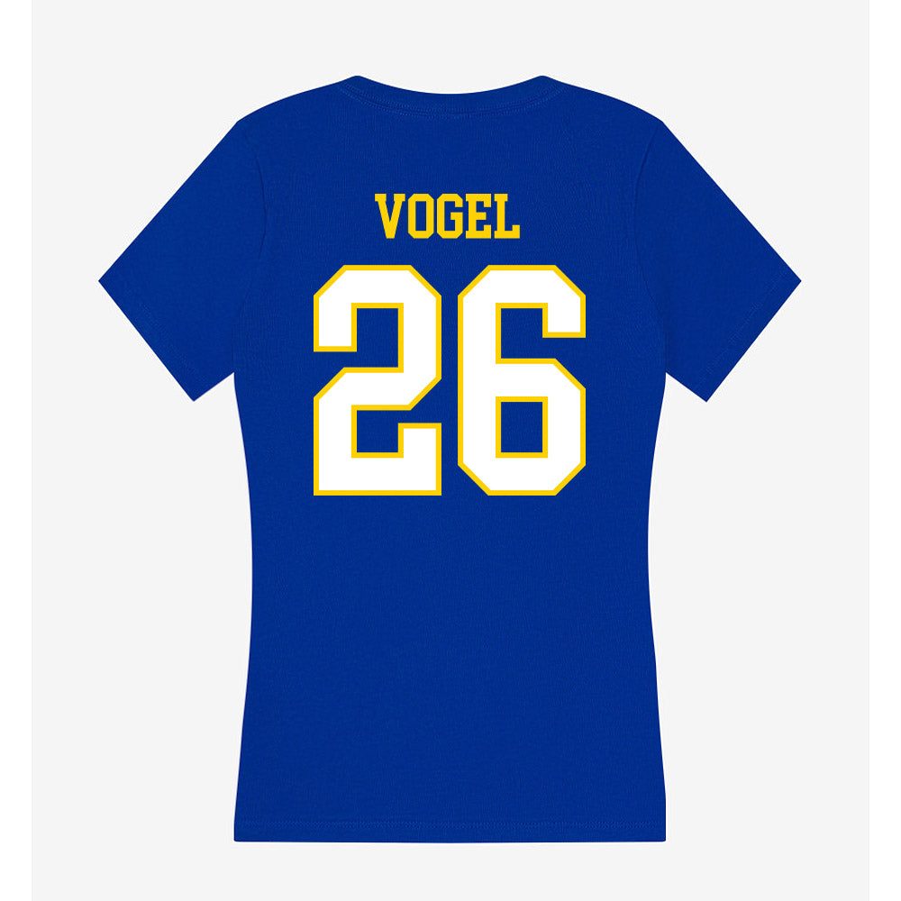 Delaware - NCAA Women's Soccer : Brooke Vogel - Women's V-Neck T-Shirt-1