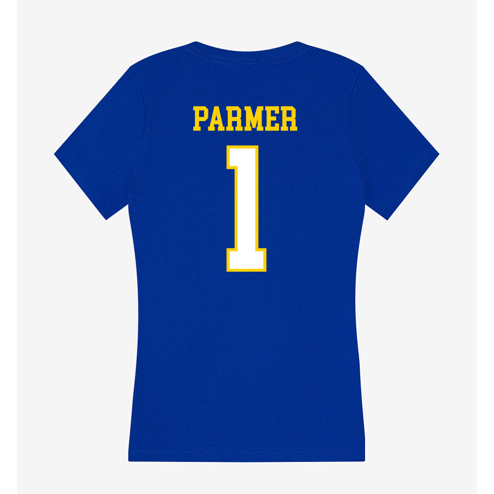Delaware - NCAA Men's Lacrosse : Bennett Parmer - Women's V-Neck T-Shirt-1