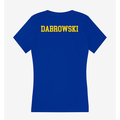 Delaware - NCAA Cheerleading : Sasha Dabrowski - Women's V-Neck T-Shirt-1