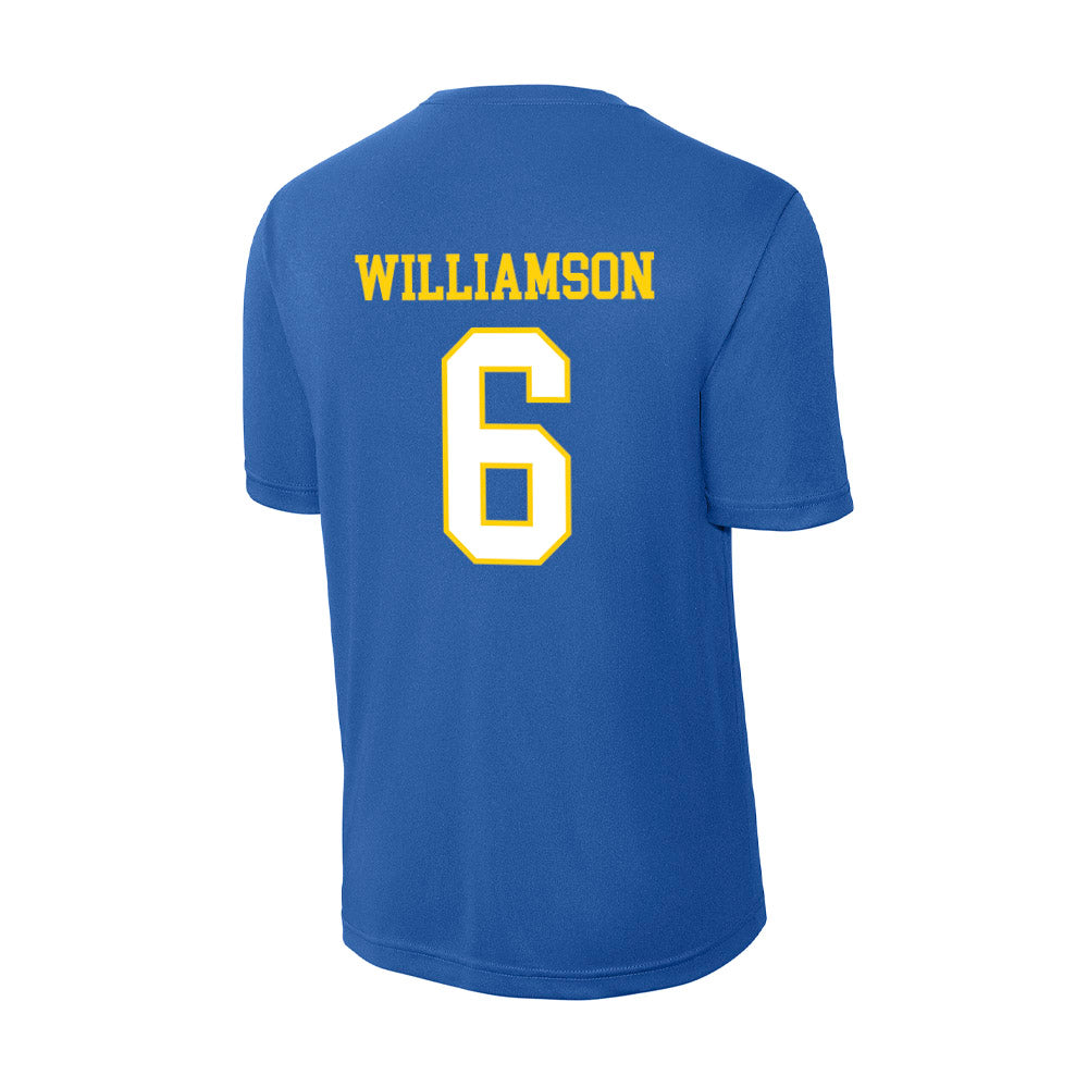 Delaware - NCAA Women's Field Hockey : Tetje Williamson - Activewear T-Shirt-1