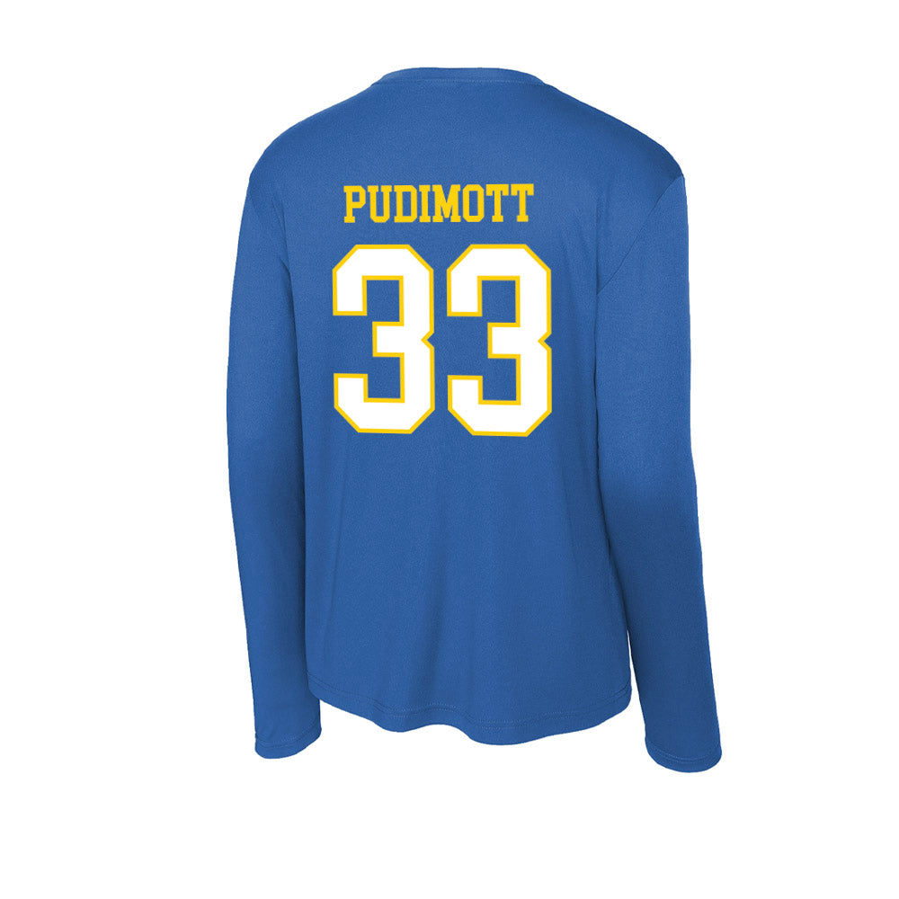 Delaware - NCAA Softball : Gabriella Pudimott - Activewear Long Sleeve T-Shirt-1