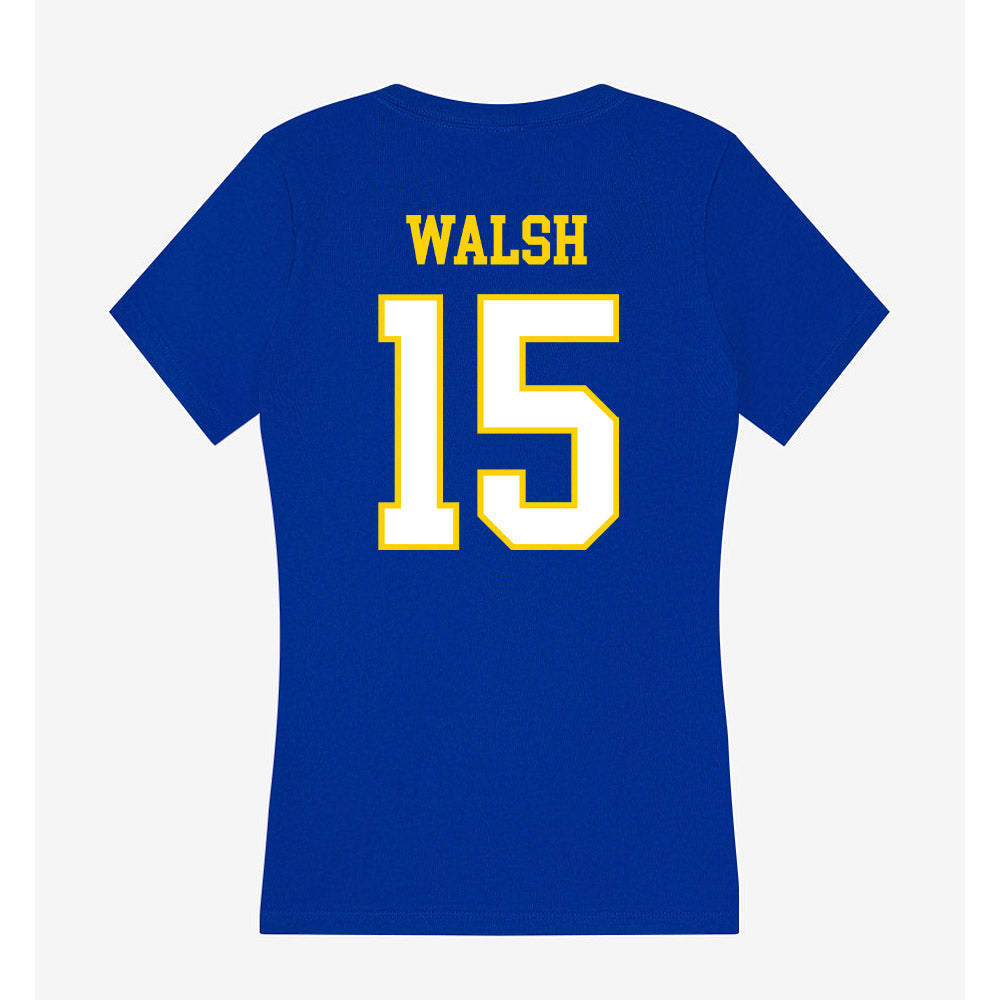 Delaware - NCAA Football : Rowen Walsh - Women's V-Neck T-Shirt-1