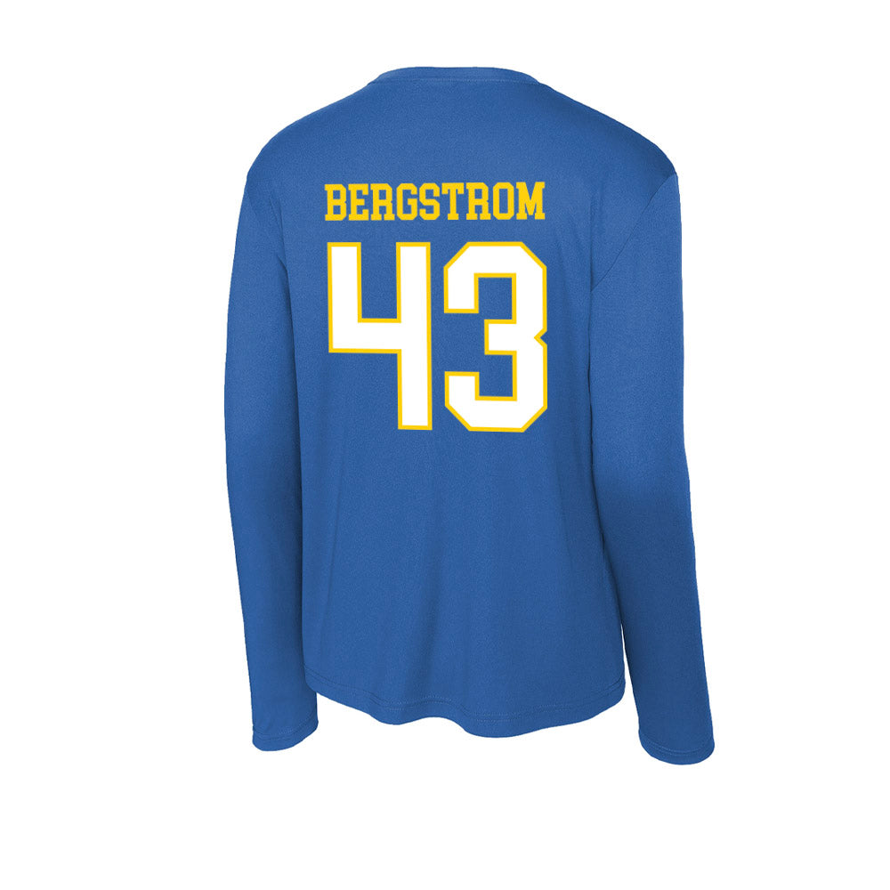 Delaware - NCAA Men's Lacrosse : Wells Bergstrom - Activewear Long Sleeve T-Shirt-1