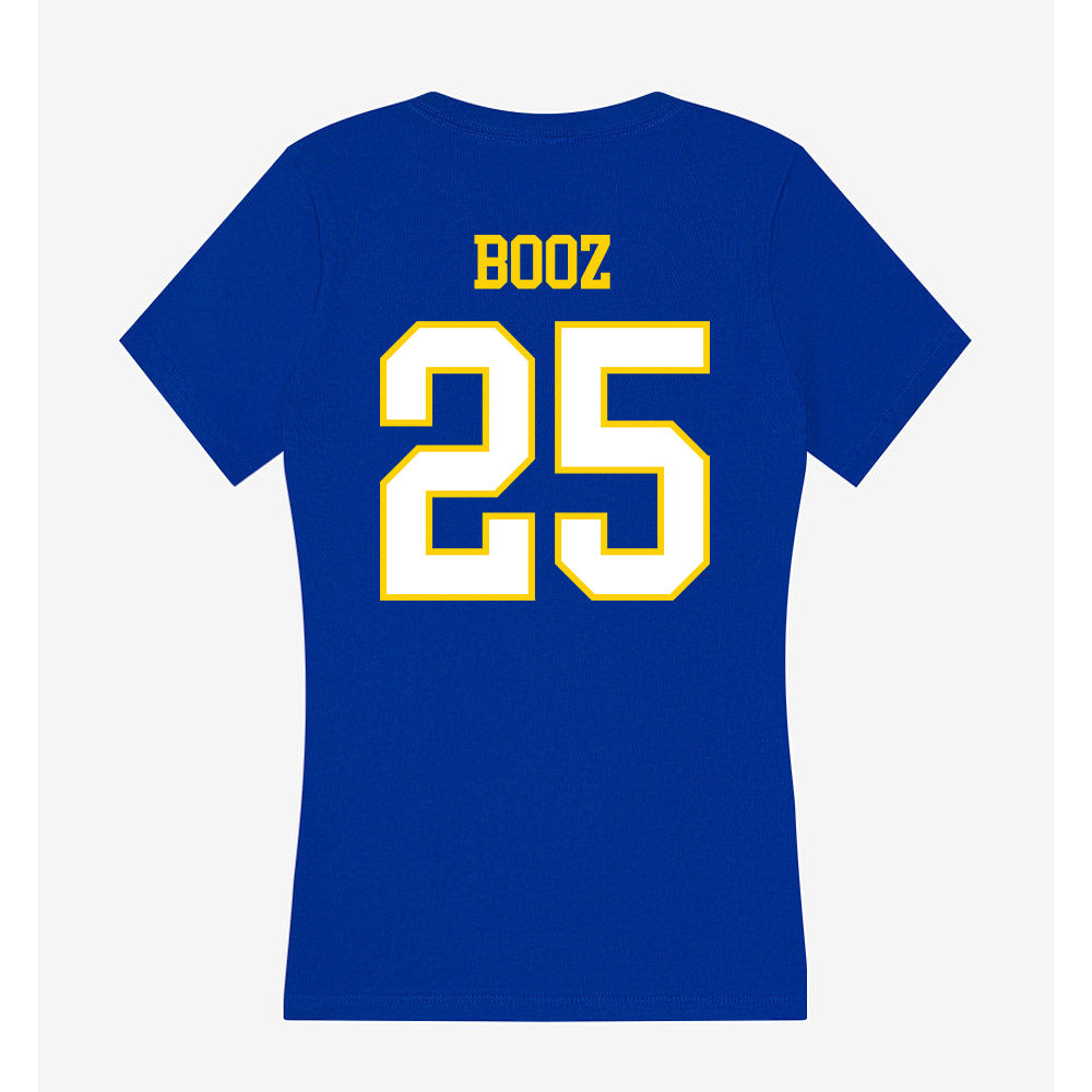 Delaware - NCAA Men's Soccer : Mason Booz - Women's V-Neck T-Shirt-1
