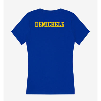 Delaware - NCAA Women's Track & Field : Libby DeMichele - Women's V-Neck T-Shirt-1
