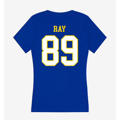 Delaware - NCAA Football : Nate Ray - Women's V-Neck T-Shirt-1
