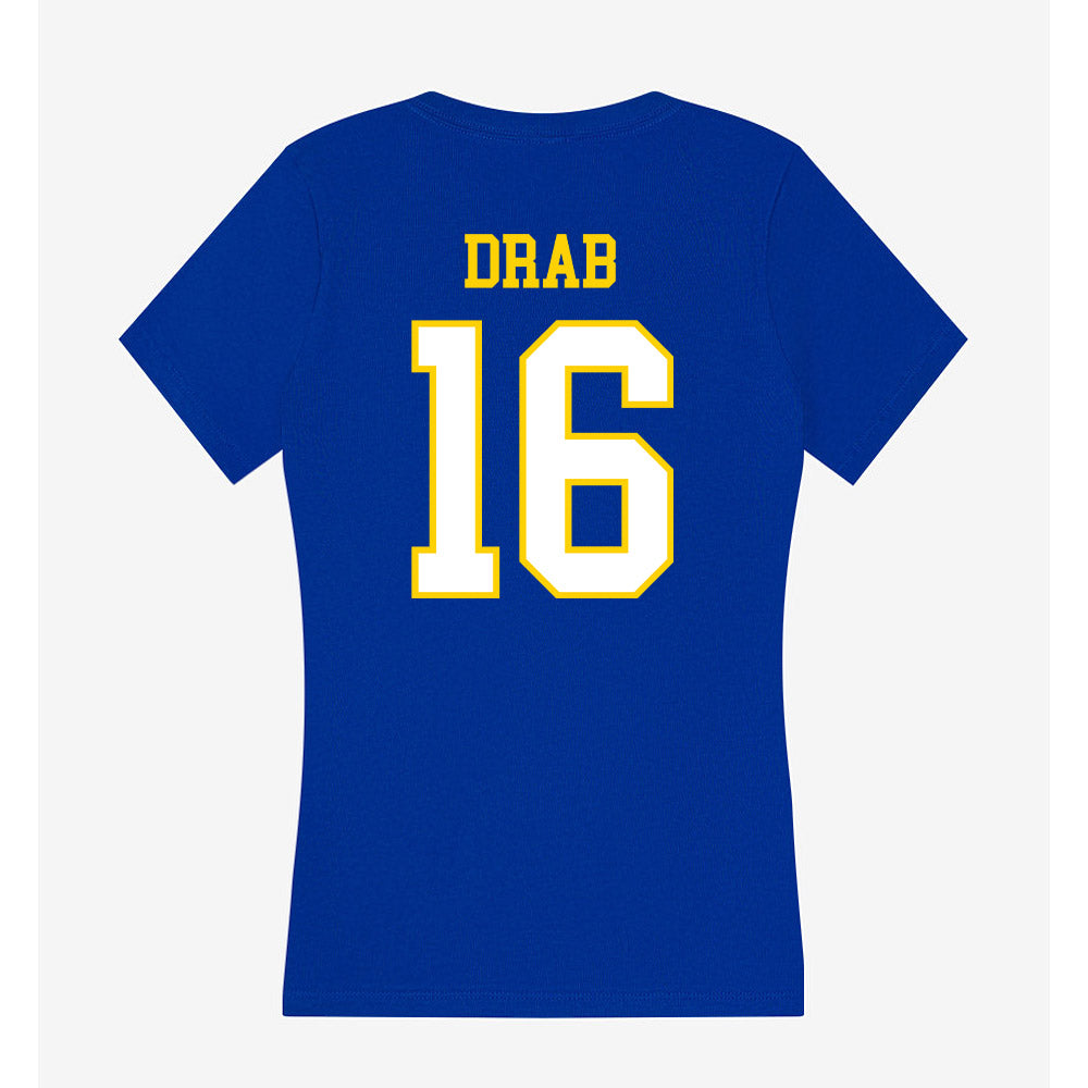 Delaware - NCAA Women's Lacrosse : Callie Drab - Women's V-Neck T-Shirt-1