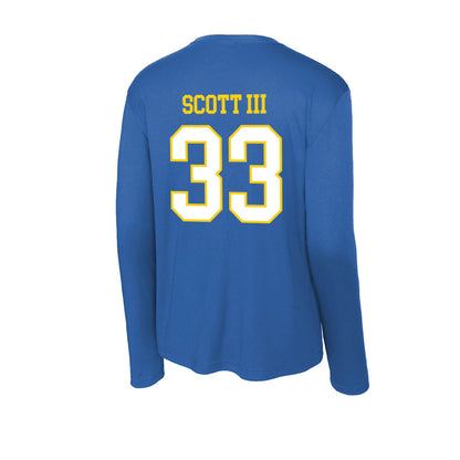 Delaware - NCAA Football : Trace Scott III - Activewear Long Sleeve T-Shirt-1
