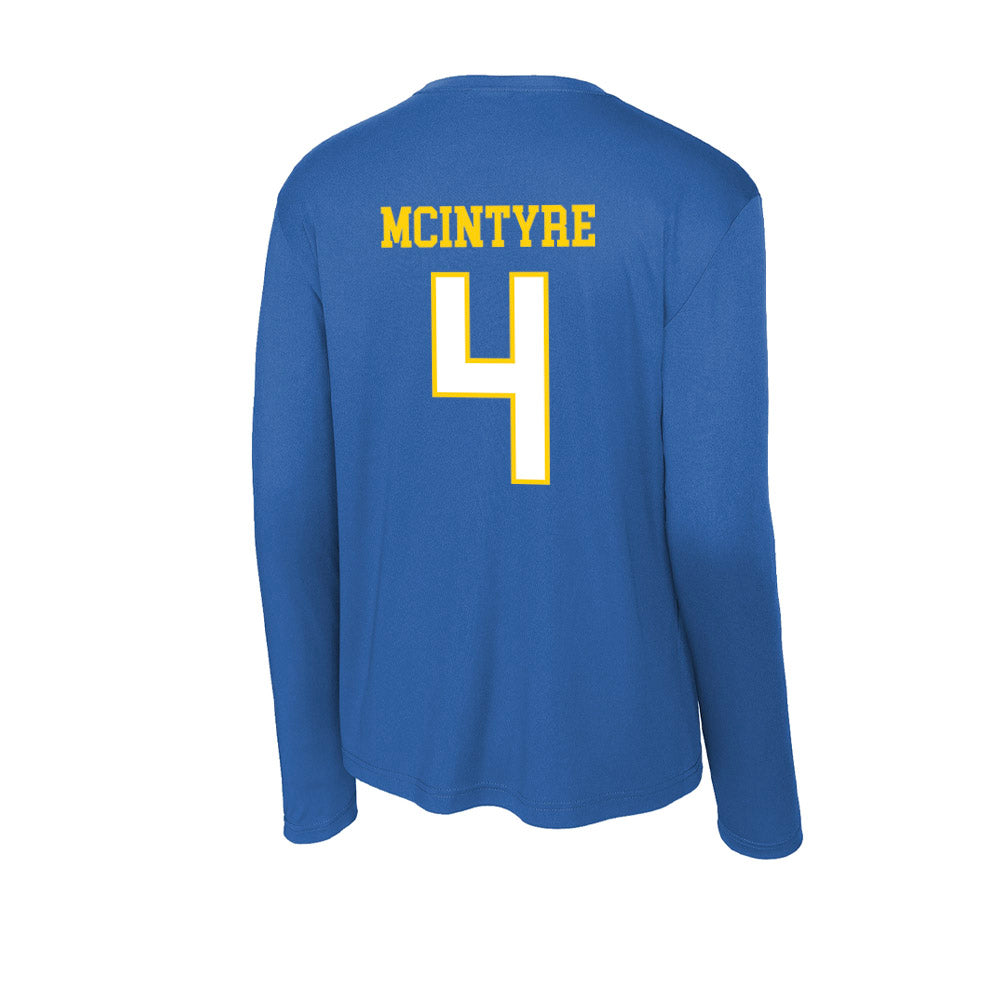 Delaware - NCAA Ice Hockey : Tiana McIntyre - Activewear Long Sleeve T-Shirt-1