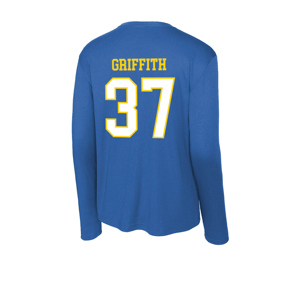 Delaware - NCAA Football : Dillon Griffith - Activewear Long Sleeve T-Shirt-1