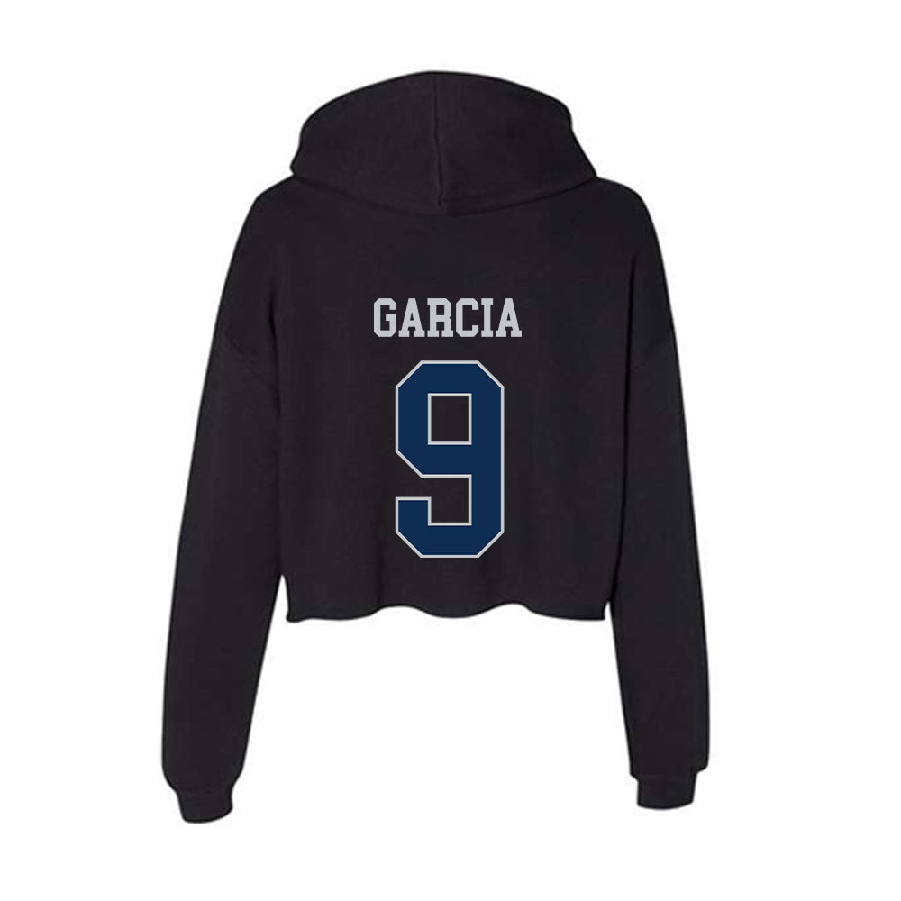 FAU - NCAA Women's Volleyball : Chloe Garcia - Women's Crop Fleece Hoodie-1