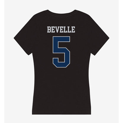 FAU - NCAA Women's Volleyball : kierstin bevelle - Women's V-Neck T-Shirt-1