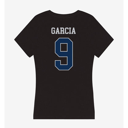 FAU - NCAA Women's Volleyball : Chloe Garcia - Women's V-Neck T-Shirt-1