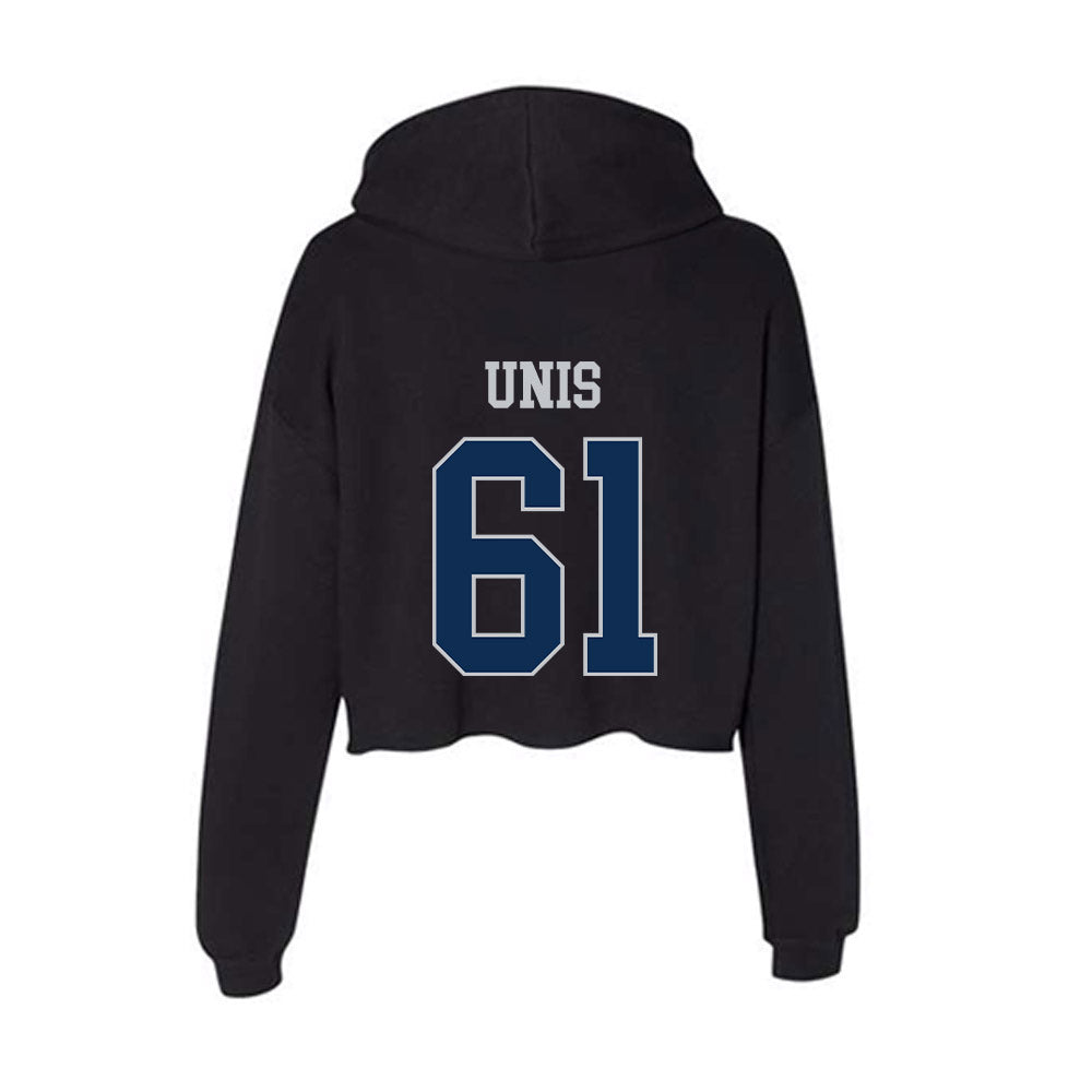 FAU - NCAA Football : Michael Unis - Women's Crop Fleece Hoodie-1
