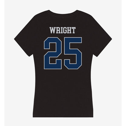 FAU - NCAA Football : Michael Wright - Women's V-Neck T-Shirt-1