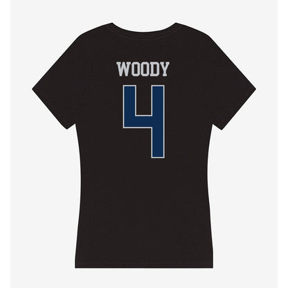 FAU - NCAA Football : Antojuan Woody - Women's V-Neck T-Shirt-1