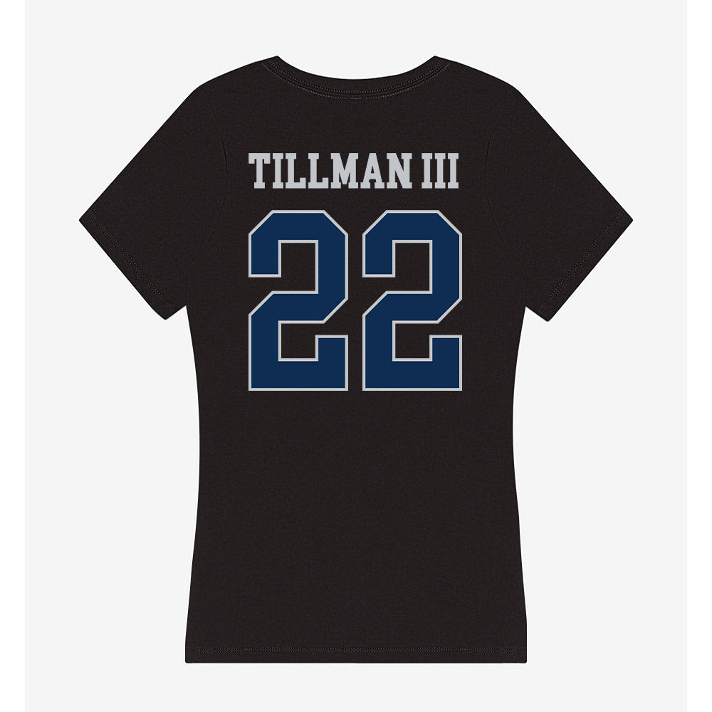 FAU - NCAA Football : Brady Tillman III - Women's V-Neck T-Shirt-1