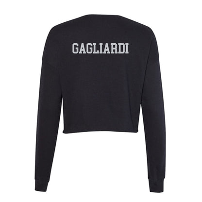 FAU - NCAA Men's Golf : Biagio Andrea Gagliardi - Women's Cropped Crew Fleece-1