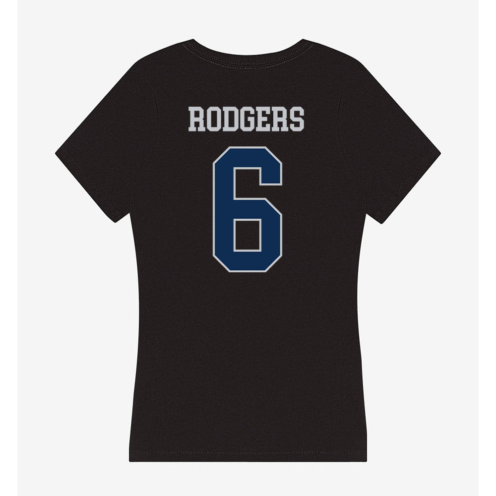 FAU - NCAA Women's Basketball : Erin Rodgers - Women's V-Neck T-Shirt-1