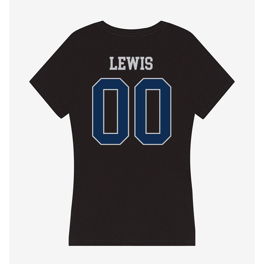 FAU - NCAA Softball : Chelsea Lewis - Women's V-Neck T-Shirt-1