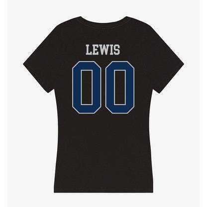 FAU - NCAA Softball : Chelsea Lewis - Women's V-Neck T-Shirt-1
