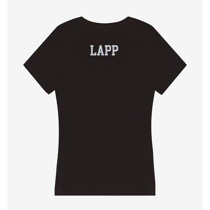 FAU - NCAA Cheerleading : Danielle Lapp - Women's V-Neck T-Shirt-1