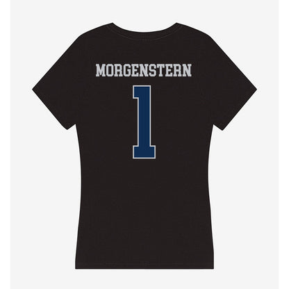 FAU - NCAA Beach Volleyball : Denisse Morgenstern - Women's V-Neck T-Shirt-1