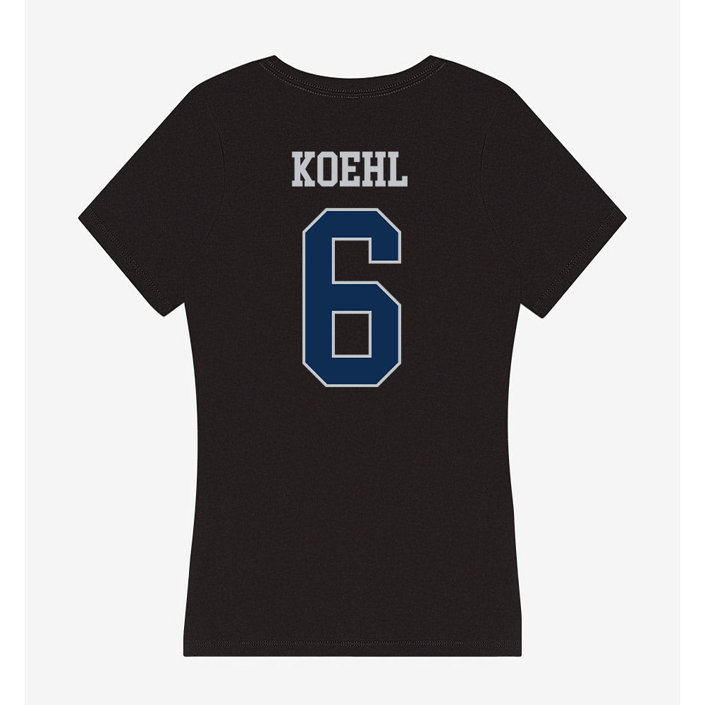 FAU - NCAA Beach Volleyball : Ava Koehl - Women's V-Neck T-Shirt-1