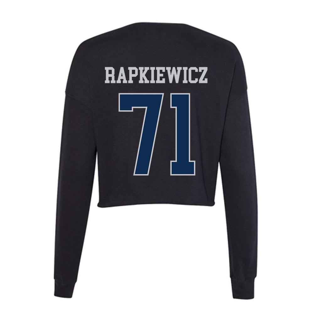FAU - NCAA Football : Landon Rapkiewicz - Women's Cropped Crew Fleece-1