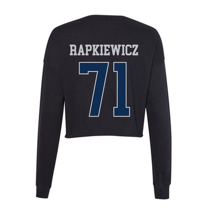 FAU - NCAA Football : Landon Rapkiewicz - Women's Cropped Crew Fleece-1