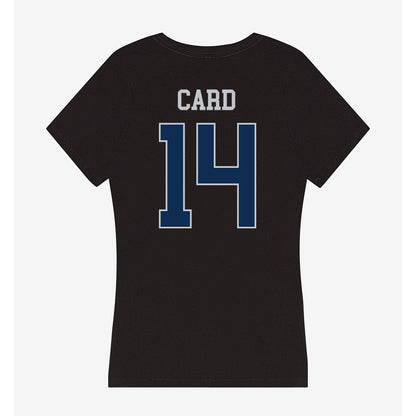FAU - NCAA Football : Jade Card - Women's V-Neck T-Shirt-1