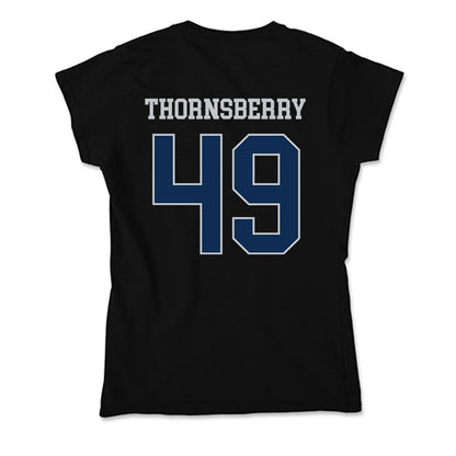 FAU - NCAA Men's Swimming & Diving : Logan Thornsberry - Soft Style Women’s T-Shirt-1