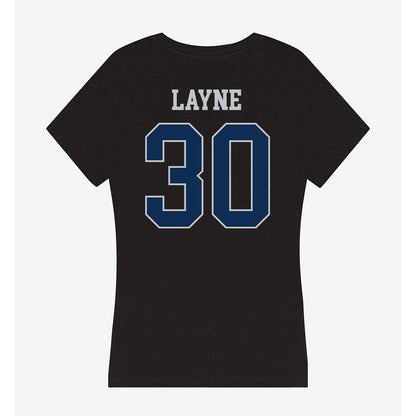 FAU - NCAA Women's Volleyball : Sequoia Layne - Women's V-Neck T-Shirt-1